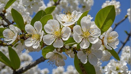 Wall Mural - blossoming tree