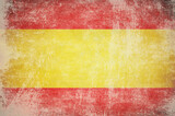 Fototapeta Tulipany - Grunge background in colors of spanish flag