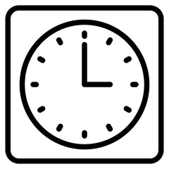 Sticker - clock 