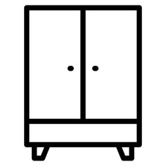 Wall Mural - cupboard icon