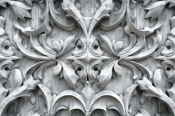 Poster - sophisticated classical 3d pattern. gothic ornament. inspired by the gothic architecture. background