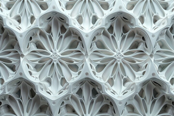 Poster - sophisticated classical 3d pattern. gothic ornament. inspired by the gothic architecture. background