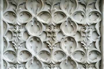 Poster - sophisticated classical 3d pattern. gothic ornament. inspired by the gothic architecture. background