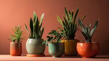 Vibrant Ceramic Plant Pots