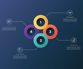  - Business colorful infograph