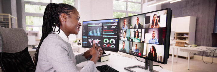 Poster - Virtual Telework Webinar And Learning Presentation