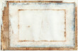 Stained and torn sheet of paper, grunge background