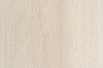 Poster - Wood background in white beige wooden veneer grainy texture surface for light color timber wallpaper