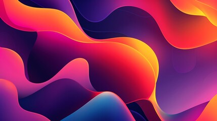 Wall Mural - Abstract colorful background with lines