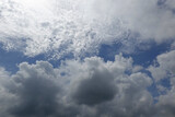 Fototapeta Łazienka - blue sky and beautiful clouds