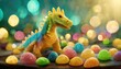 colorful dragon toy
