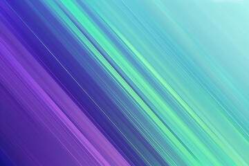 Wall Mural - Abstract striped background in cyan, mint, and purple colors. Wallpaper, background.