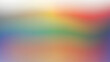Intentionally blurred rainbow gradient in motion