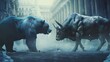 The Symbolism of Market Trends: Bear vs Bull