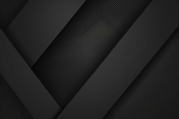 Black and Gray Carbon Fiber Texture Background, Modern Vector Presentation Design Template or Business Concept Banner