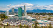 Buildings in Surrey Central, Greater Vancouver, BC, Canada