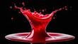 Red Burst: A Splash of Berry Joy
