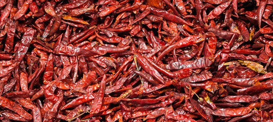 Poster - Dried chilies are a part of cooking.