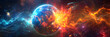 Cosmic Energy: A Vibrant Illustration of Plasma Physics & Galactic Experiments