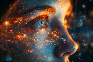 Poster - a cutting-edge research project exploring the mysteries of the universe and expanding human knowledg