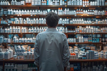 Poster - the pharmacist monitors the patient's medication adherence, providing gentle reminders and support t
