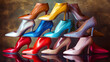 stock of high heels