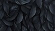 Black leaf background