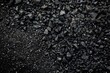 Black or dark gray rough grainy stone or sand texture background - generative ai