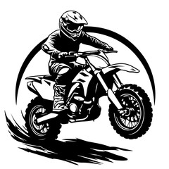 Wall Mural - Atv Motocross Racing