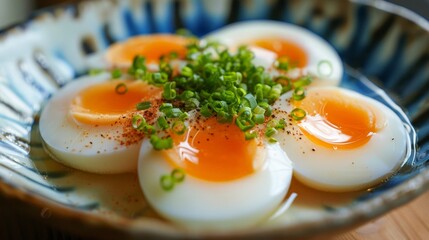 Poster - Three eggs topped with green shoots