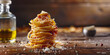 close up shot of the pasta, generative AI