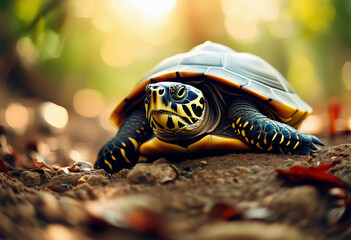 Endangered turtle