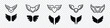 Wing vector. Wing icon set. Wings icon, Wings icons set. Set of black wings icons. Wings badges. Flat wings vector icon set. Wings icon collection.