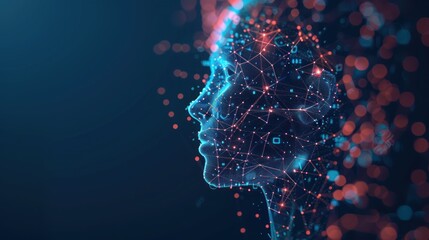 Digital Light Wave in Futuristic Space,AI into online networks poses ethical and regulatory challenges, 