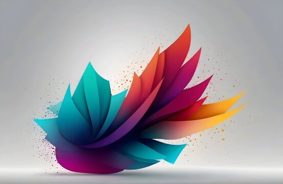 Modern abstract wavy background for design of flyer, banner, cover, card