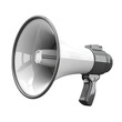 © Rafay - 3d megaphone on isolated transparent background
