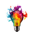 © Al - Bulb png light bulb png colorful light bulb png bulb with color splash png lamp png bulb with colorful ink png destroyed bulb png bulb with liquid ink splash photo png image png bulb transparent .
