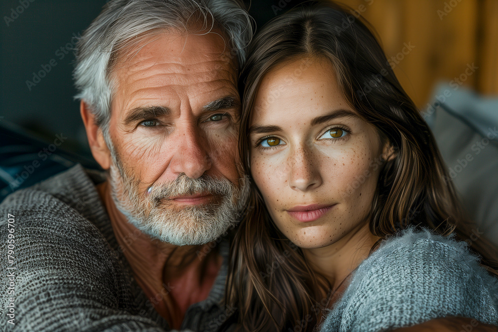 Stock-Foto „Older man younger woman“ | Adobe Stock