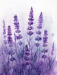 Subtle Textures , Subtle textures in watercolor lavender on soft white