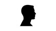 © Giorgi - silhouette of a person in profile in vector