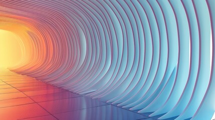 Poster - Modern gradient background design pattern. Generative AI.