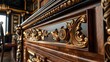 © Paul - Elegant cabinet design featuring intricate woodwork, embodying a vintage luxury aesthetic
