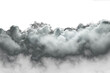 Ultra realistic clouds on a transparent  background