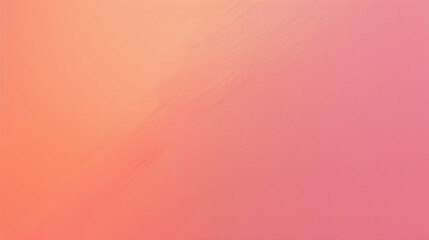 Canvas Print - Gradient pink and orange wallpaper background illustration