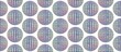 3d dotted ball seamless background. Light blue pink grey colors.