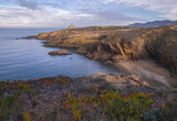 Fototapeta  - S'Arenella Lighthouse Panoramic View, Catalonia