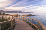 Fototapeta  - Cami de Ronda, a Coastal Path from Llança to Port de la Selva, Catalonia