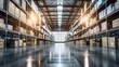 Warehouses employ automated systems for inventory management, order processing, and logistics, optimizing storage space and enhancing supply chain efficiency.