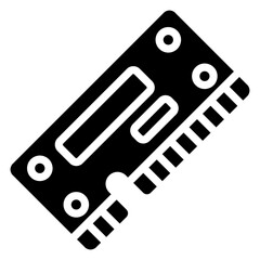 Fototapete - ram vector icon solid style. perfect use for logo, presentation, website, and more. modern icon design glyph style