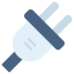 Fototapete - power cable vector icon flat style. perfect use for logo, presentation, website, and more. modern icon design color style